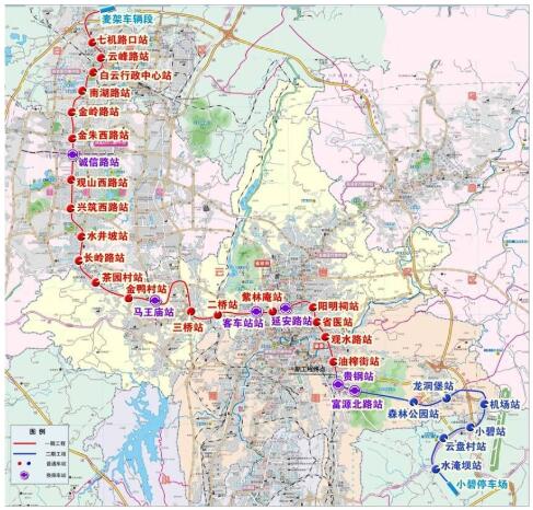 贵阳235路公交车最新路线图详解